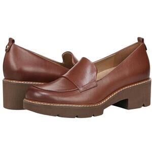 Naturalizer Womens Darry Loafers US 8.5 M EU 39 Brown Leather EUC